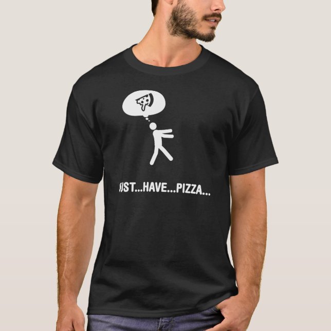 Pizza-Liebhaber T-Shirt (Vorderseite)