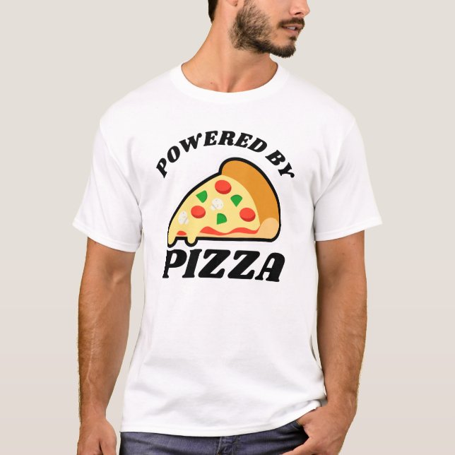 Pizza-Liebhaber T-Shirt (Vorderseite)