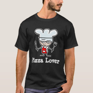 Pizza-Liebhaber-T-Shirt T-Shirt