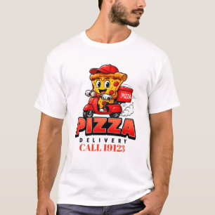 🍕 Pizza-Lieferteam-Uniform Personal 🚚 T-Shirt