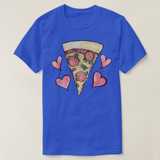Pizza Lover 21123903 T-Shirt (Design vorne)