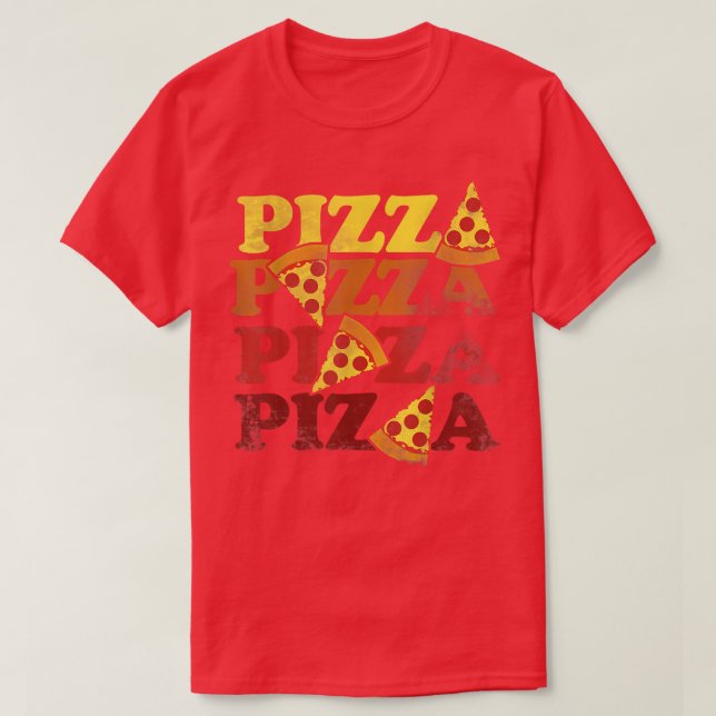 Pizza Lover 4009 T-Shirt (Design vorne)