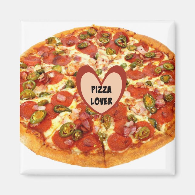 Pizza Lover Magnet (Vorne)