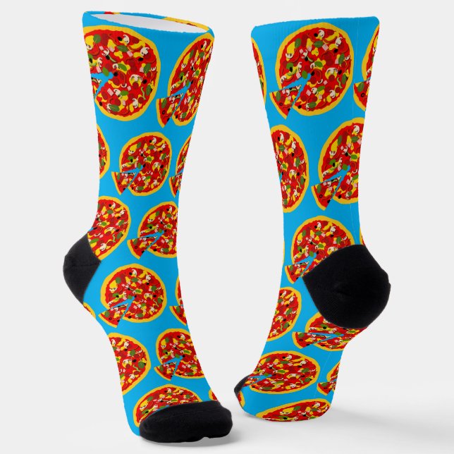 Pizza Lover Socken (Gewinkelt)