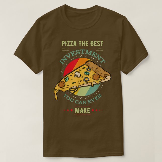Pizza Lover und Pizza Fitness für Bitcoin Pizza390 T-Shirt (Design vorne)