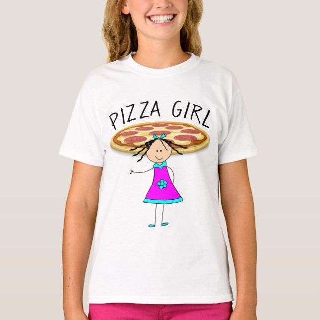 PIZZA MÄDCHENT - Shirt (Vorderseite)