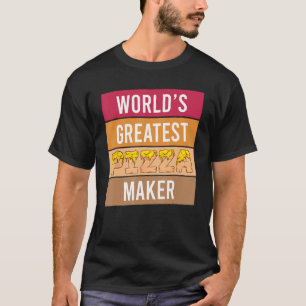 Pizza Maker der Welt - Funny Koch Pizza Ba T-Shirt