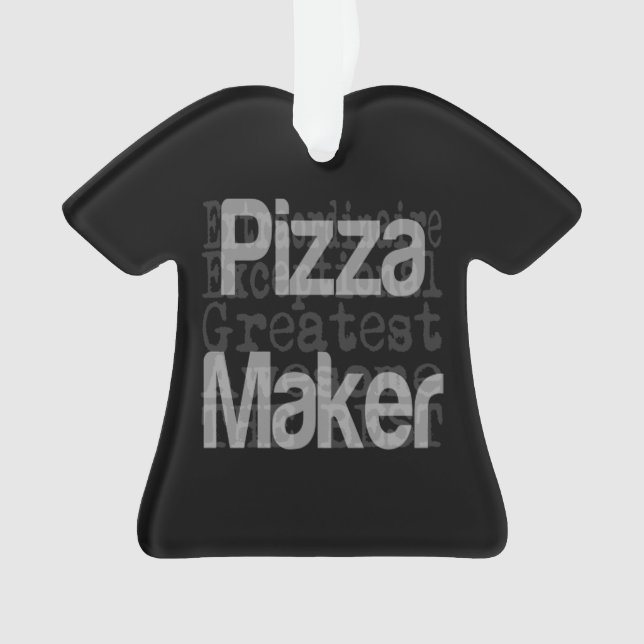 Pizza Maker Extraordinaire Ornament (Vorderseite)