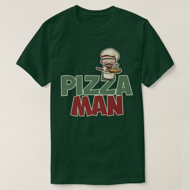 Pizza Man Italian Food Pizza Lover Food Lover Pizz T-Shirt (Design vorne)