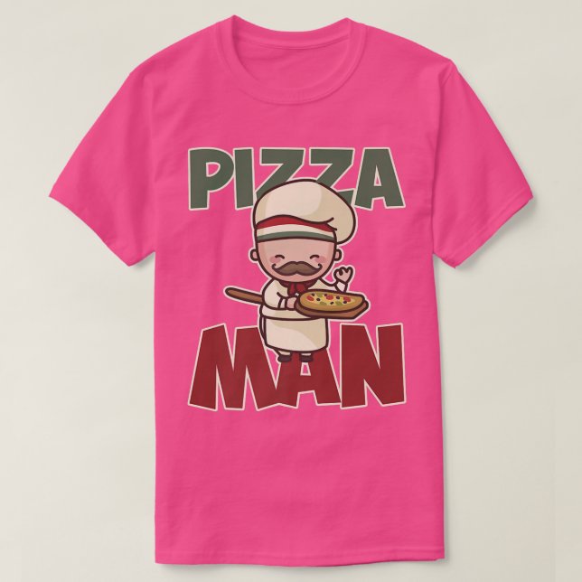 Pizza Man Italian Food Pizza Lover Food Lover Pizz T-Shirt (Design vorne)