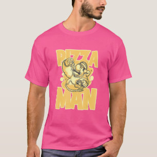 Pizza Man Italienisches Essen Pizza Essen Pizza T-Shirt