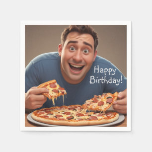 Pizza Man Serviette