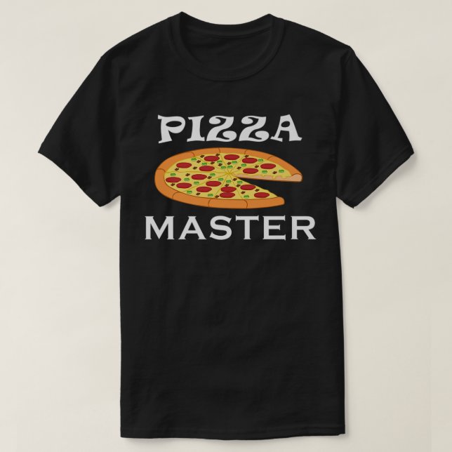 Pizza Master Hobby Pizza Koch Funny Sprichwort T-Shirt (Design vorne)