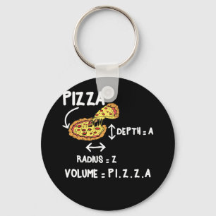 Pizza Math Circle Mathmatics Formeln Schlüsselanhänger