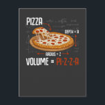 Pizza Mathematics Formel Physik Science Feinschmec Postkarte<br><div class="desc">Funny Mathematician Fast Food Lover Geschenk. Pizza Mathematics Formula Physics Science Feinschmecker.</div>