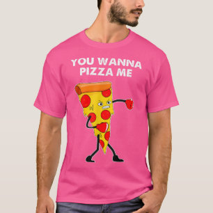 Pizza Me Funny Grumpy Booking Pizza Zitat T-Shirt