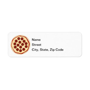 Pizza mit Pepperonis