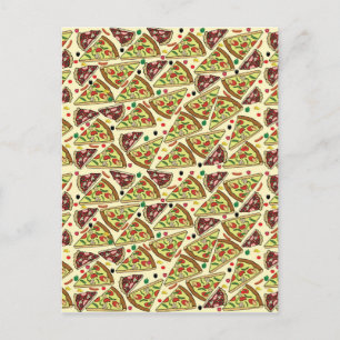 Pizza Mix Postkarte