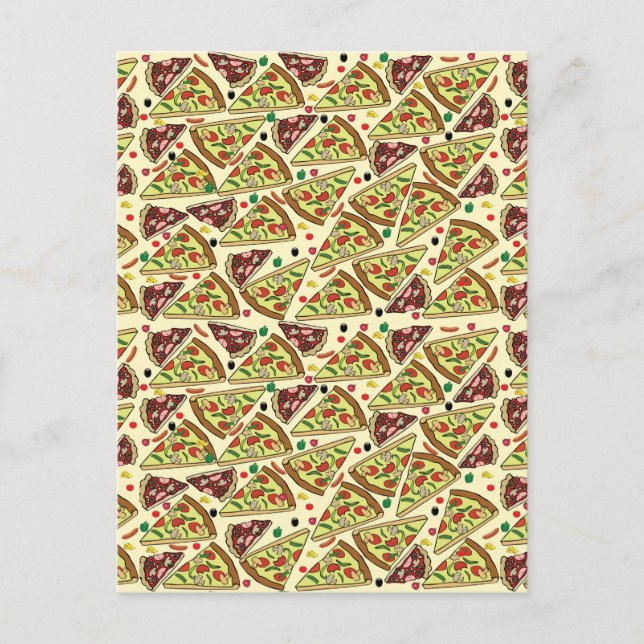 Pizza Mix Postkarte (Vorderseite)