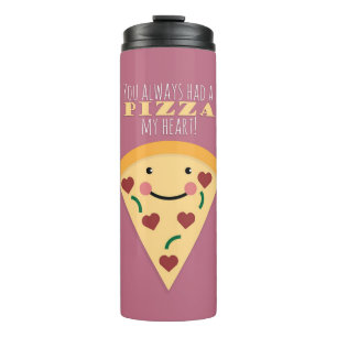 Pizza My Heart Thermosbecher