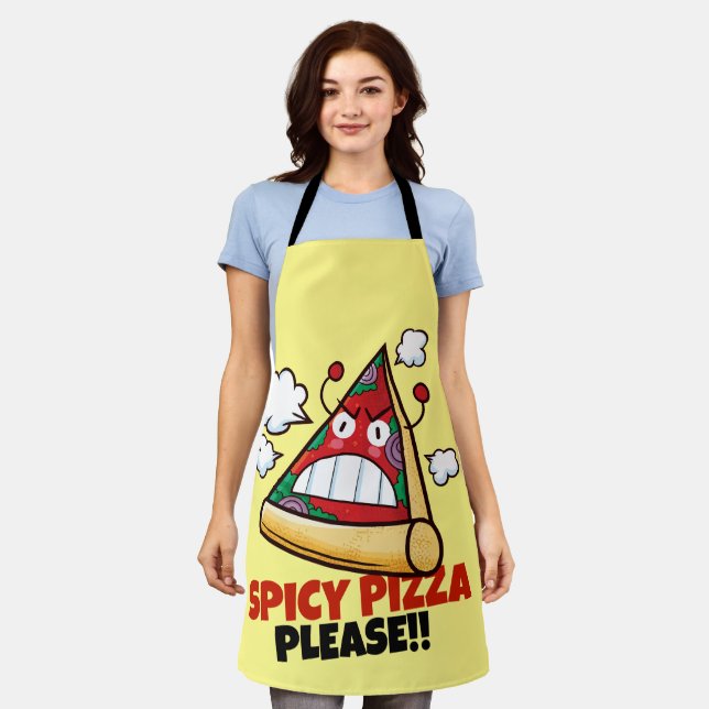Pizza nach Maß !! Schürze (Getragen)