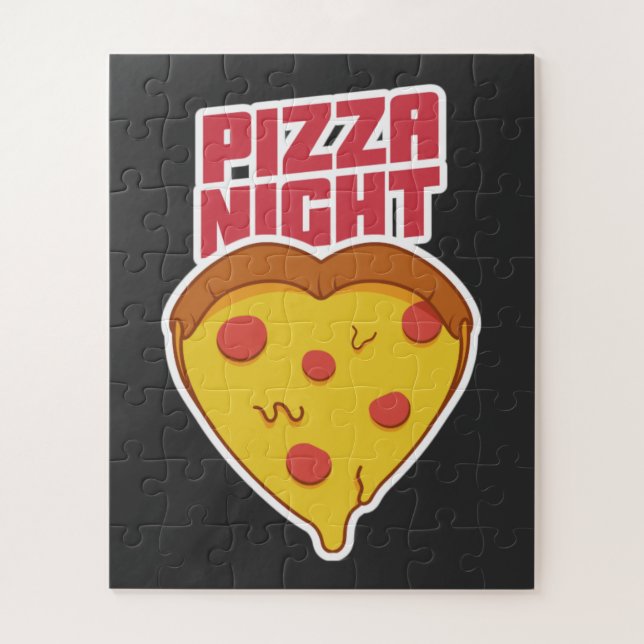 Pizza Nacht   Puzzle (Vertikal)