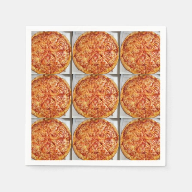 Pizza Napkins Serviette (Vorderseite)