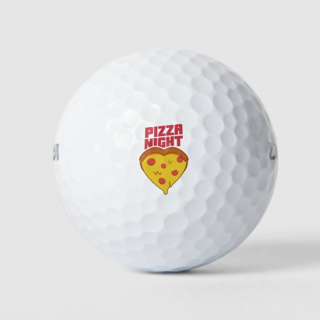 Pizza Night Golfball (Vorderseite)