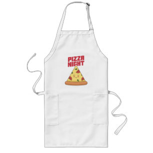 Pizza Night Lange Schürze