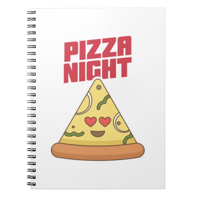 Pizza Night Notizblock (Vorderseite)