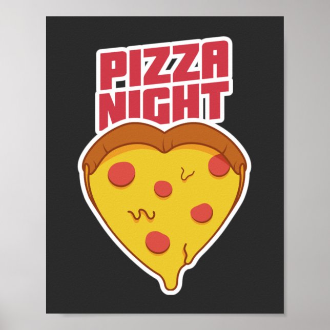 Pizza Night Poster (Vorne)