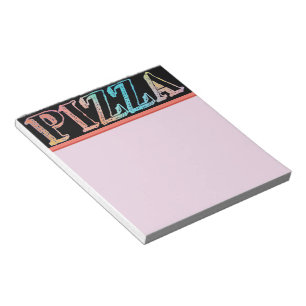Pizza Notepad Notizblock