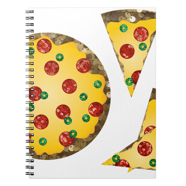 Pizza Notizblock (Vorderseite)