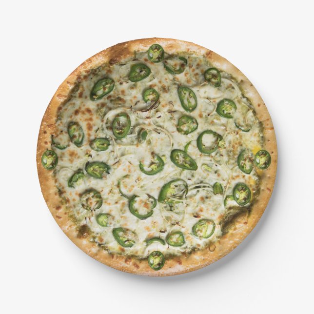 Pizza Pappteller (Vorderseite)