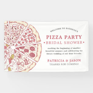 Pizza-Party   Brautparty-Banner Banner