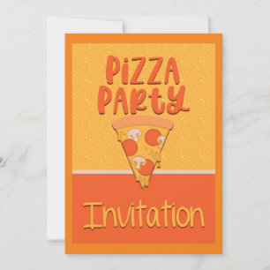 Pizza-Party Einladung