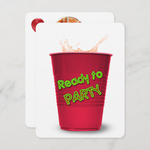 Pizza Party Geburtstag Einladung