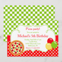 Pizza Party Geburtstag