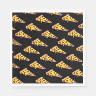 Pizza-Party-Geburtstagsdekoration | Lustiges Pizza Serviette