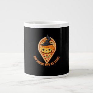 Pizza-Party-Halloween-Kürbis-Hexenhut Essential Jumbo-Tasse
