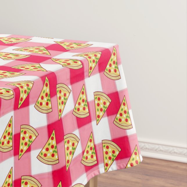 Pizza Party Kids Birthday Tischdecke (Beispiel)