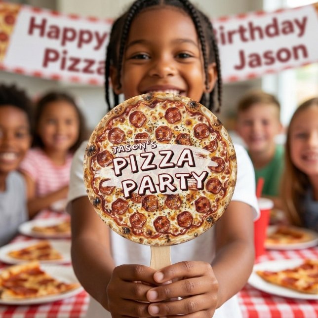 Pizza-Party Kindergeburtstag Fächer (Von Creator hochgeladen)