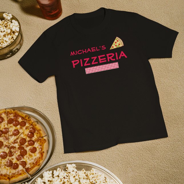 Pizza-Party Kindergeburtstag T-Shirt (Von Creator hochgeladen)