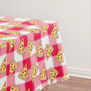 Pizza-Party Kindergeburtstag Tischdecke