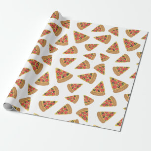 Pizza Party Pepperoni Novelty Geschenkpapier