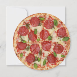 Pizza Party Round Invasion - SRF Einladung