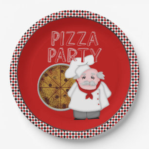 Pizza Party Style 1 - Paper Party Teller