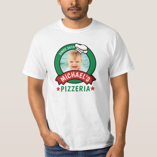 Pizza-Party T-Shirt (Vorderseite)