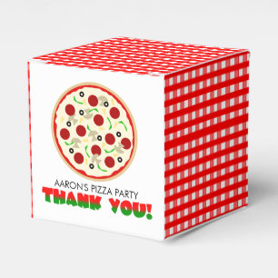 Pizza Party Vielen Dank für Ihr Interesse Box Geschenkschachtel