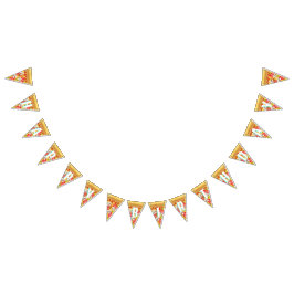 Pizza-Party Wimpelkette